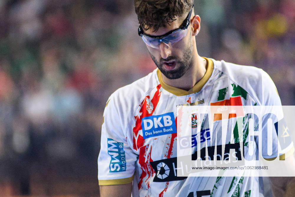 COLOGNE, GERMANY - 14 JUNE, 2025: Antonio Serradilla Cuenca - The match of TruckScout24 EHF FINAL4 Barca vs SC Magdeburg at Lanxess Arena.