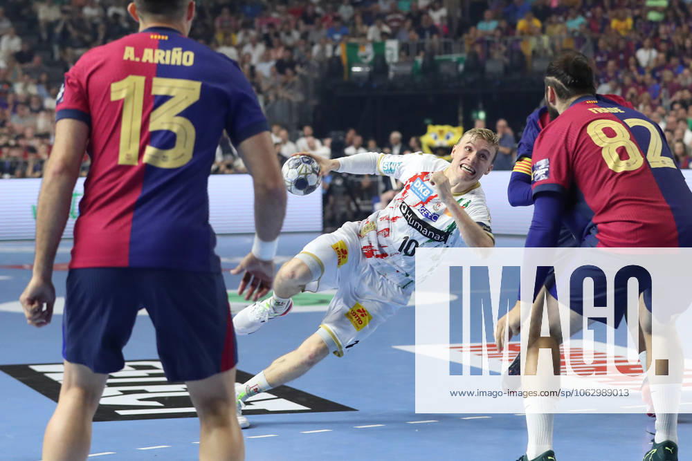 Handball, EHF Champions League Semi-Final 2, FC Barcelona SC Magdeburg v l Gisli Thorgeir Kristjansson Magdeburg, 10 Koeln