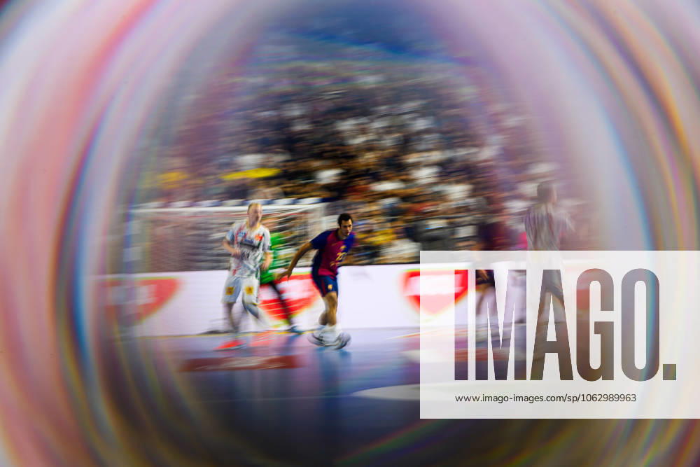 COLOGNE, GERMANY - 14 JUNE, 2025: - The match of TruckScout24 EHF FINAL4 Barca vs SC Magdeburg at Lanxess Arena.