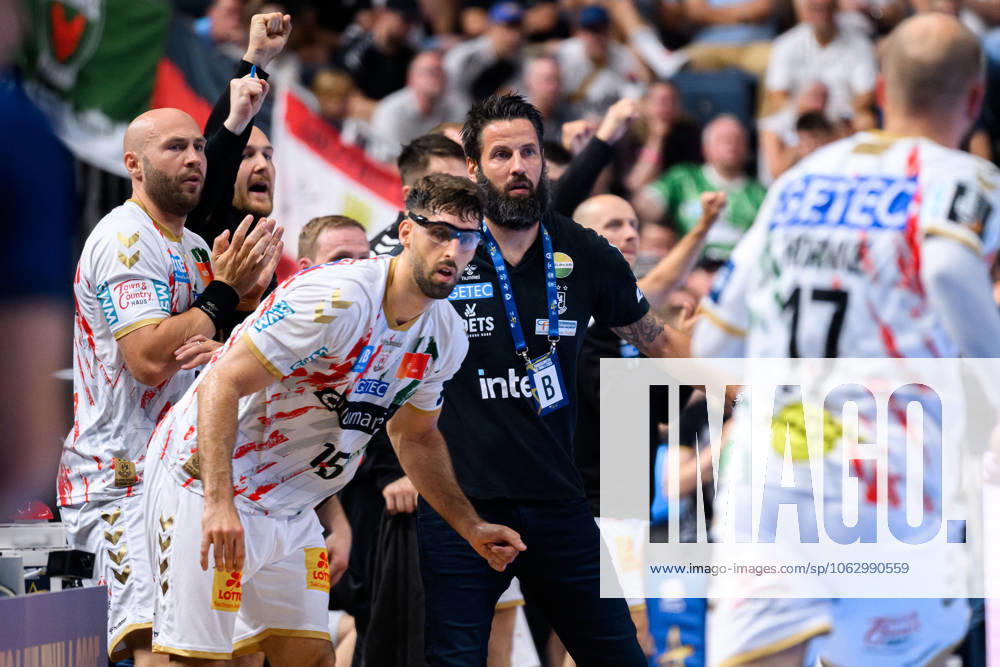 Cologne, Germany Handball EHF CL Final 4 Semi-Final Barca SC Magdeburg Coach Bennet Wiegert Magdeburg Cologne Lanxess Arena North Rhine-Westphalia Germany