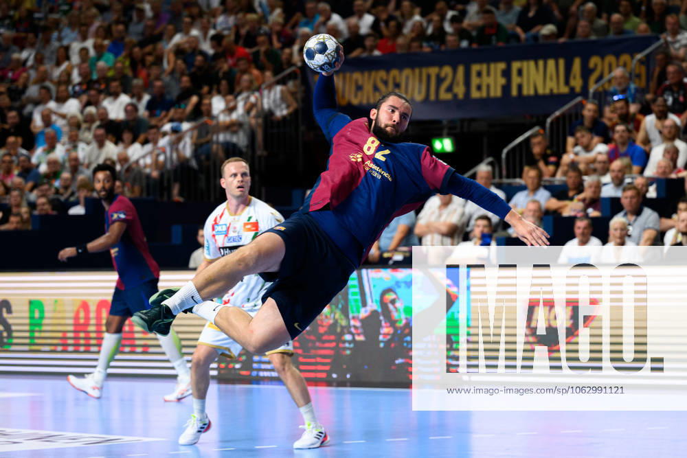 Cologne, Germany Handball EHF CL Final 4 Semi-Final Barca SC Magdeburg Luis Frade Barcelona Cologne Lanxess Arena North Rhine-Westphalia Germany