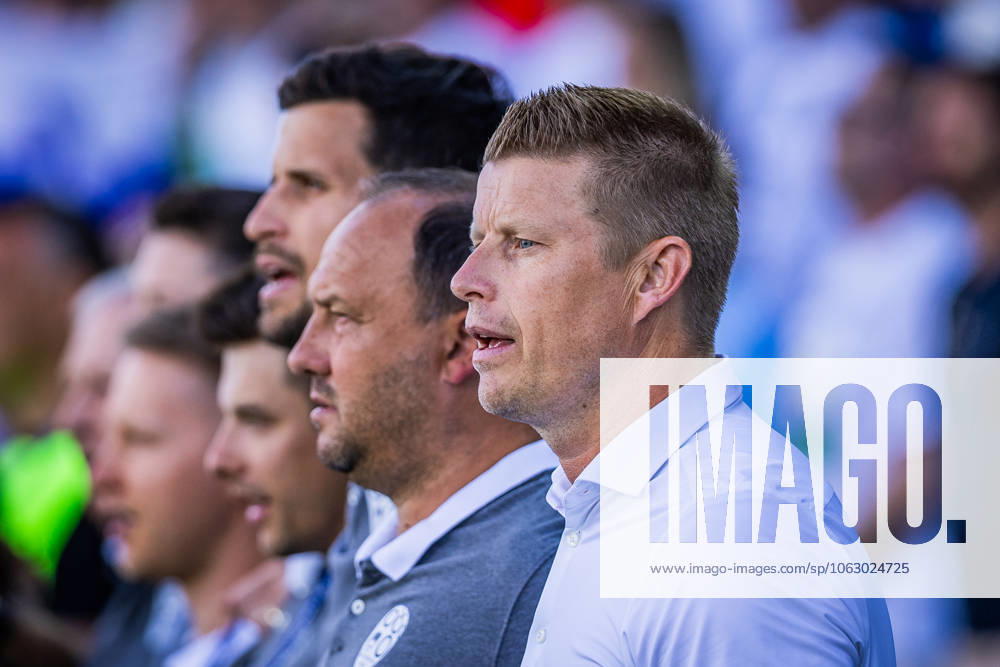 ENGLAND U21, U 21 - SLOVENIA U21 Head coach of Slovenia U21 Andrej Razdrh during the UEFA European Under-21 Championship 2025 Group B football match between England U21 and Slovenia U21. Stadium Nitra Arena, Nitra, Slovakia, June 15, 2025. Photo by Branislav Racko