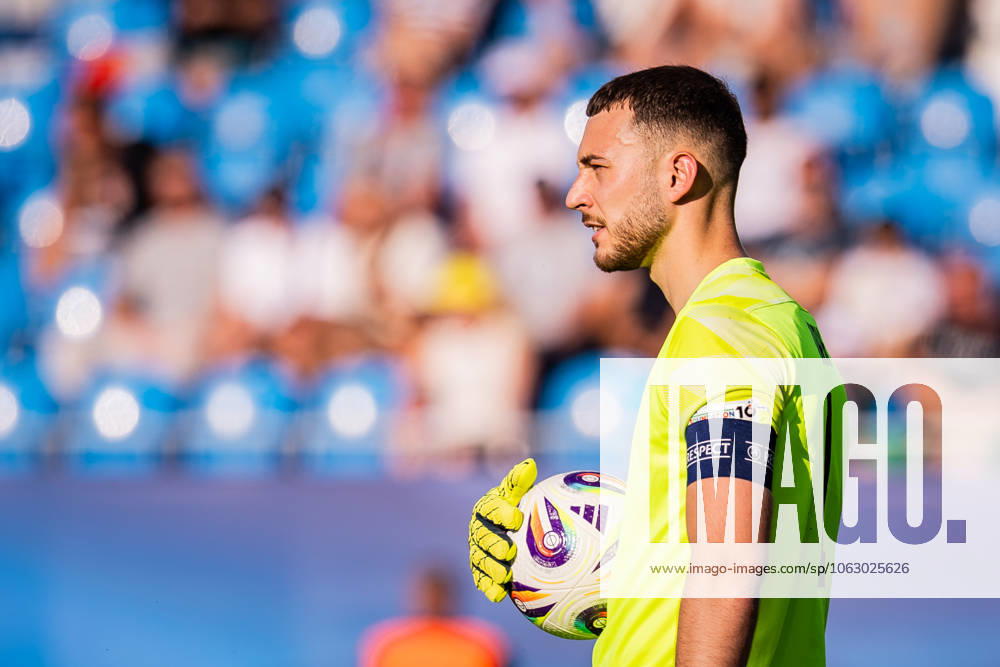 ENGLAND U21, U 21 - SLOVENIA U21 Martin Turk of Slovenia during the UEFA European Under-21 Championship 2025 Group B football match between England U21 and Slovenia U21. Stadium Nitra Arena, Nitra, Slovakia, June 15, 2025. Photo by Branislav Racko