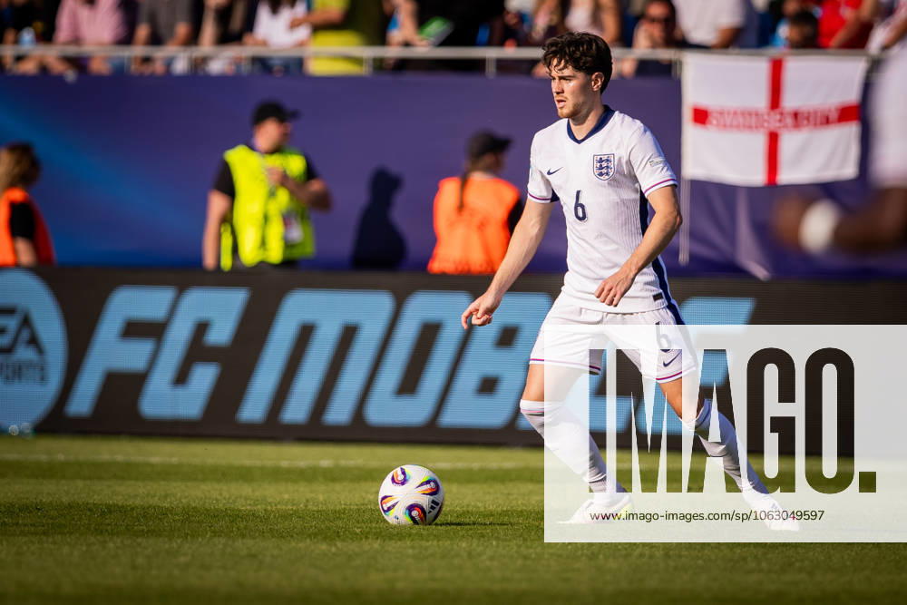 ENGLAND U21, U 21 - SLOVENIA U21 Hayden Hackney of England during the UEFA European Under-21 Championship 2025 Group B football match between England U21 and Slovenia U21. Stadium Nitra Arena, Nitra, Slovakia, June 15, 2025. Photo by Branislav Racko