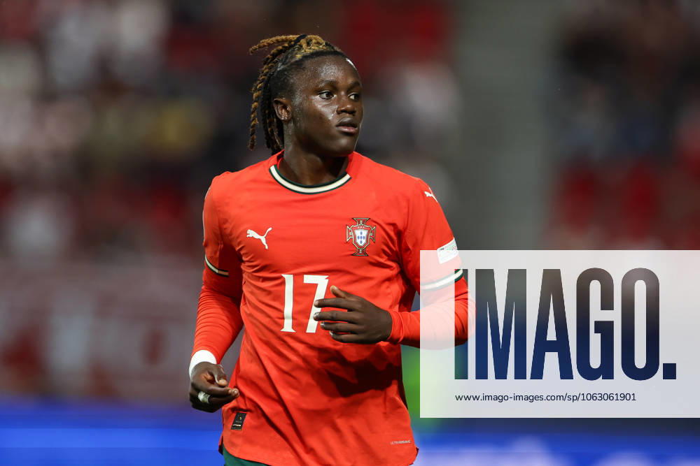 Geovany Quenda of Portugal is seen during the UEFA UNDER21 Championship Slovakia 2025 match between Portugal and Poland at Stadion na Sihoti. FInal Score; Portugal 5:0 Poland. Trenczyn Slovakia - ZUMAs197 20250614_aab_s197_139