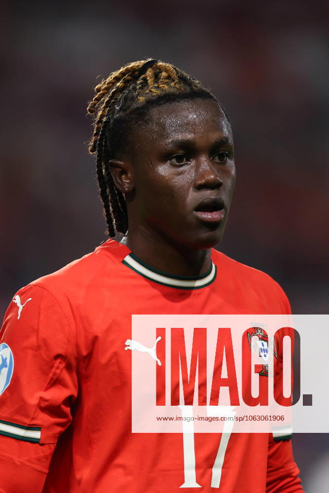 Geovany Quenda of Portugal is seen during the UEFA UNDER21 Championship Slovakia 2025 match between Portugal and Poland at Stadion na Sihoti. FInal Score; Portugal 5:0 Poland. Trenczyn Slovakia - ZUMAs197 20250614_aab_s197_140