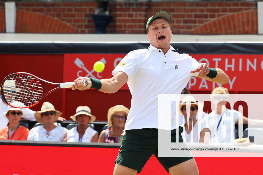 TENNIS - ATP, Tennis Herren Queen s Club LONDON,ENGLAND,17.JUN.25 - TENNIS - ATP World Tour, HSBC Championships. Image shows Jenson Brooksby (USA). GEPAxpictures Grieves