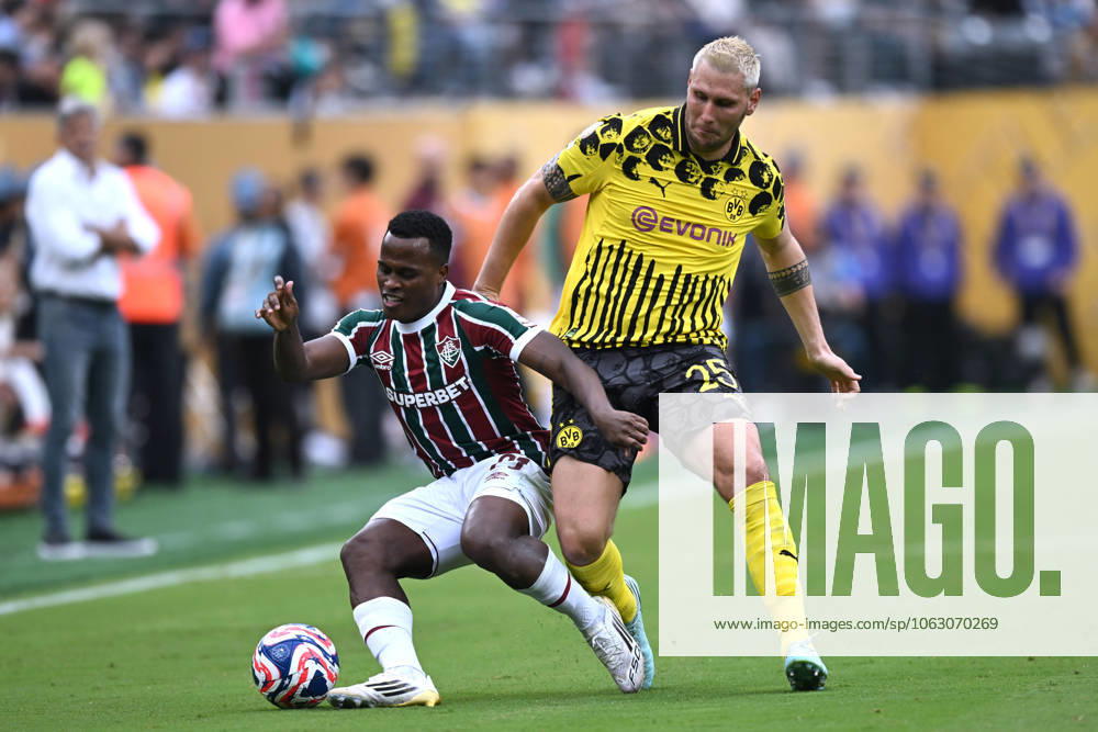 Db New York (Stati Uniti) 17 06 2025 - FIFA Club World Cup 2025 Fluminense-Borussia Dortmund foto Daniele Buffa Image nella foto: Niklas Sule-Jhon Arias