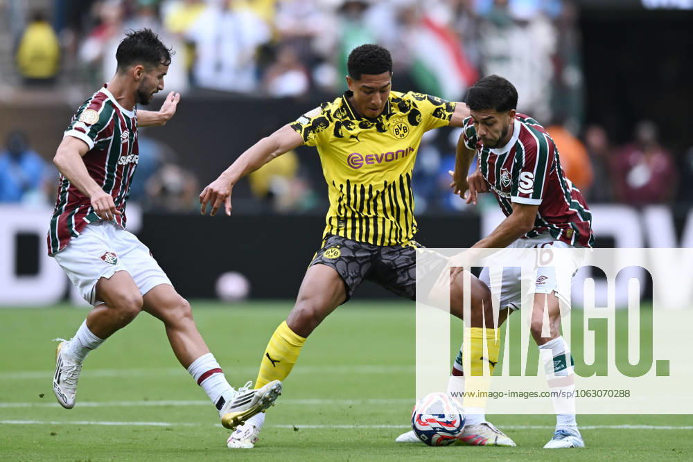 Db New York (Stati Uniti) 17 06 2025 - FIFA Club World Cup 2025 Fluminense-Borussia Dortmund foto Daniele Buffa Image nella foto: Jobe Bellingham-Nonato-Martinelli