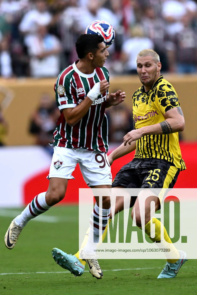 Db New York (Stati Uniti) 17 06 2025 - FIFA Club World Cup 2025 Fluminense-Borussia Dortmund foto Daniele Buffa Image nella foto: Kevin Serna-Niklas Sule