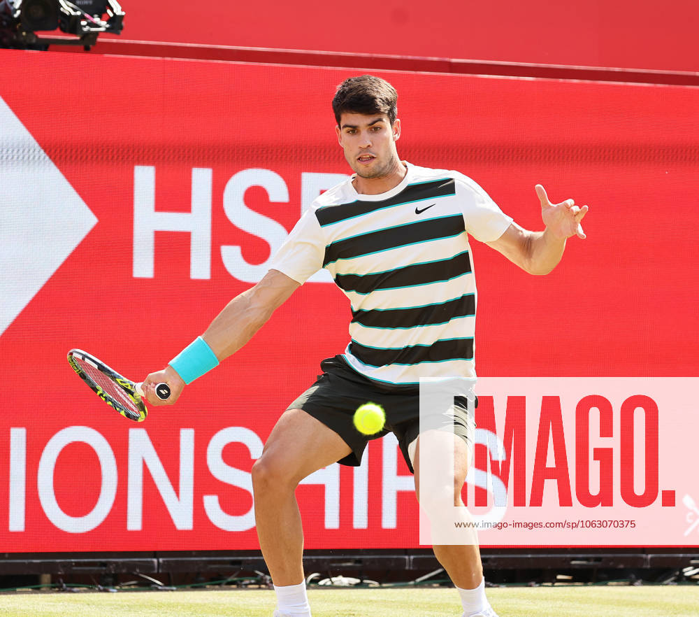 TENNIS - ATP, Tennis Herren Queen s Club LONDON,ENGLAND,17.JUN.25 - TENNIS - ATP World Tour, HSBC Championships. Image shows Carlos Alcaraz (ESP). GEPAxpictures Grieves