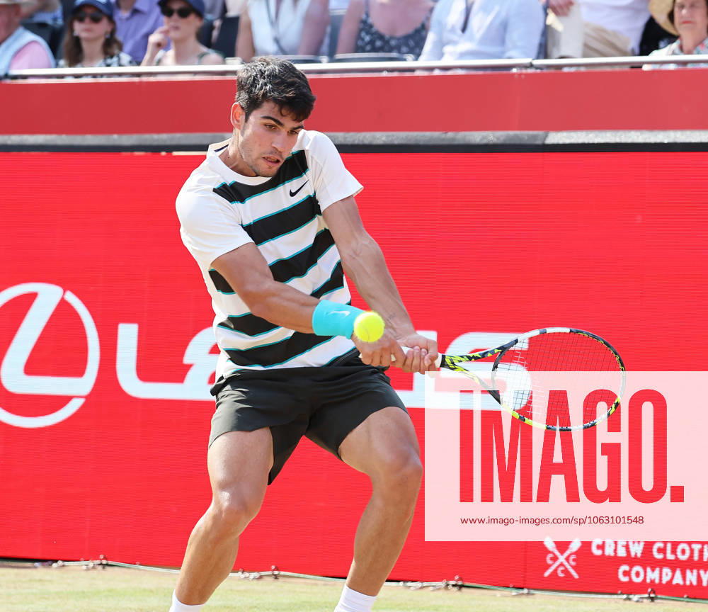 TENNIS - ATP, Tennis Herren Queen s Club LONDON,ENGLAND,19.JUN.25 - TENNIS - ATP Tour, HSBC Championships. Image shows Carlos Alcaraz (ESP). GEPAxpictures Grieves