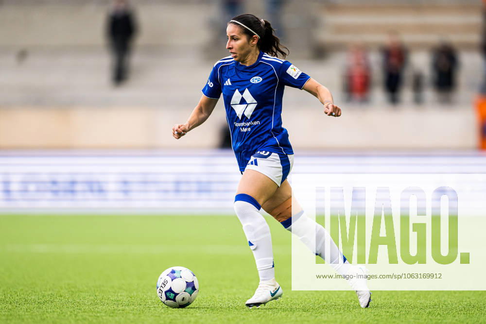 Chiara Alessandra Messerli of Molde during the 1 division football match between AaFK Fortuna and Molde on June 22, 2025 in Alesund Photo Marius Simensen BILDBYRAN Cop 238 1 division 1 divisjon aafk fortuna bbeng dam football fotball fotboll molde tfk
