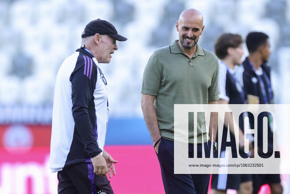 Assistant coach Hermann Gerland Germany and national coach Antonio Di Salvo Germany talk together, UEFA European Under 21 Championship 2025 Semi Final, Germany v France, KoÅ¡icka futbalova arà na on June 25, 2025 in Koöice, Slovakia Photo by Marco Steinbrenner DeFodi Images Assistant coach Hermann Gerland Germany and national coach Antonio Di Salvo Germany talk together, UEFA European Under 21 Championship 2025 Semi Final, Germany v France, Koöicka futbalova arà na, June 25, 2025 in Koöice, Slovakia Photo by Marco Steinbrenner DeFodi Images