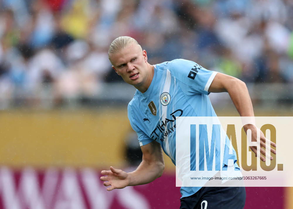 Orlando, USA, 26th June 2025. Erling Haaland of Manchester City during the Juventus vs Manchester City FIFA Club World Cup match at Camping World Stadium, Orlando. Picture credit should read: David Klein Sportimage . SPI_165_DK_Juventus_Man_City SPI-3993-0165