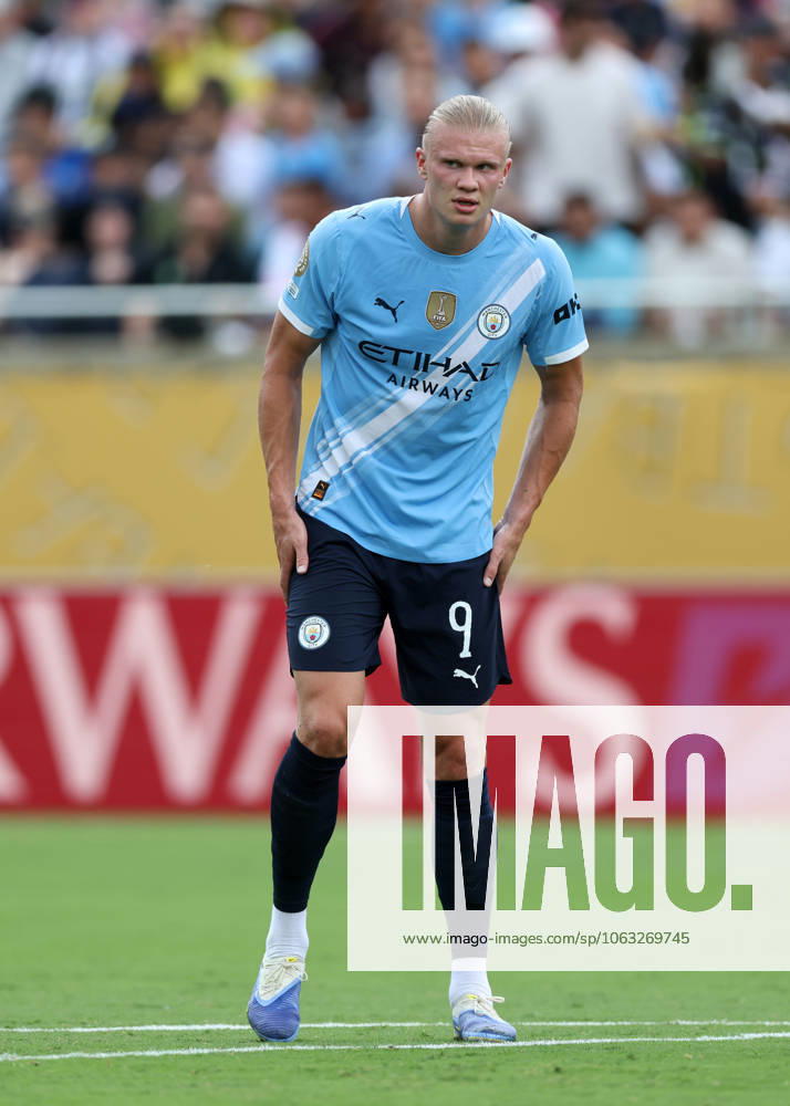 Orlando, USA, 26th June 2025. Erling Haaland of Manchester City during the Juventus vs Manchester City FIFA Club World Cup match at Camping World Stadium, Orlando. Picture credit should read: David Klein Sportimage . SPI_234_DK_Juventus_Man_City SPI-3993-0234