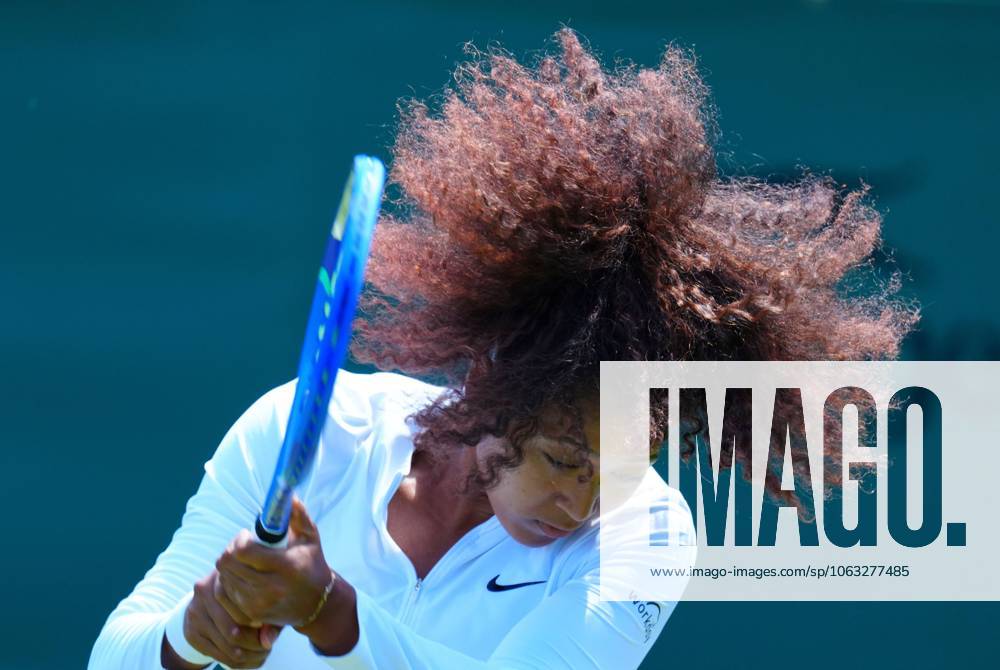 Naomi Osaka practices Wimbledon Tennis Championships, Friday Practice, The All England Lawn Tennis and Croquet Club, London, UK - 27 Jun 2025London The All England Lawn Tennis and United Kingdom