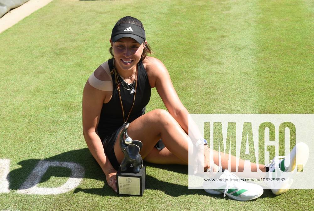 Bad Homburg OPEN 2025 Womens Tennis Tournament WTA FINAL Jessica Pegula USA vs Iga Swiatek POL Picture shows winner Jessica Pegula USA