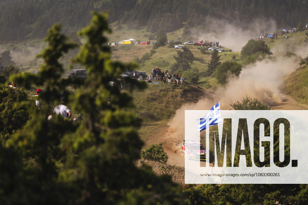 Bilder des Jahres 2025, Sport 06 Juni AUTO - WRC, Motorsport Rallye, WM - ACROPOLIS RALLY GREECE 2025 43 Martin PROKOP, Michal ERNST, Skoda Fabia RS Rally2, action during the 2025 Acropolis Rally Greece, 7th round of the 2025 WRC World Rally Car Championship, from June 26 to 29, 2025 at Lamia, Greece - LamiaGreece