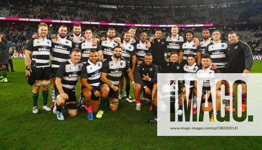 Qatar Airways Cup, DHL Stadium, Cape Town, South Africa 29 6 2025 South Africa vs Barbarians The Barbarians team after the match The Barbarians team after the match 29 6 2025