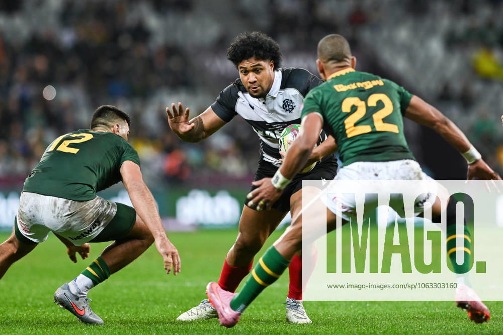 Qatar Airways Cup, DHL Stadium, Cape Town, South Africa 29 6 2025 South Africa vs Barbarians Leicester FaingaÊ»anuku of the Barbarians Leicester FaingaÊ»anuku 29 6 2025