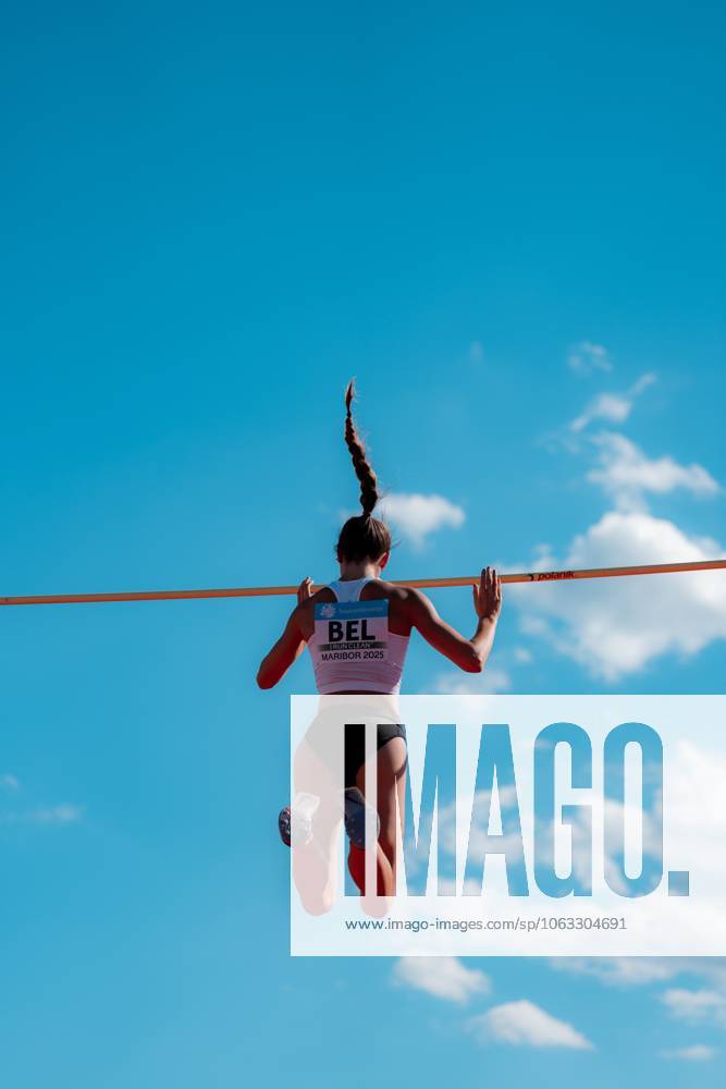 KW26 Belgian Elien Vekemans pictured in action during the European Athletics Team Championships, in Maribor, Slovenia, Saturday 28 June 2025. Team Belgium is competing in the second division on 28 and 29 June. CHIARAxMONTESANO x128017449x