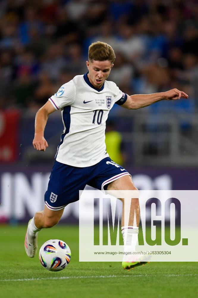 James McAtee of England U21, U 21 England U21 v Germany U21, UEFA U21 Championship, Final, National Football Stadium, Bratislava, Slovakia - 28 Jun 2025Bratislava National Football Stadium Slovakia