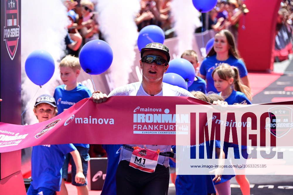 Frankfurt am Main Ironman European Championship 2025, Cycling Marathon Winner M1 Kristian Blummenfelt NOR