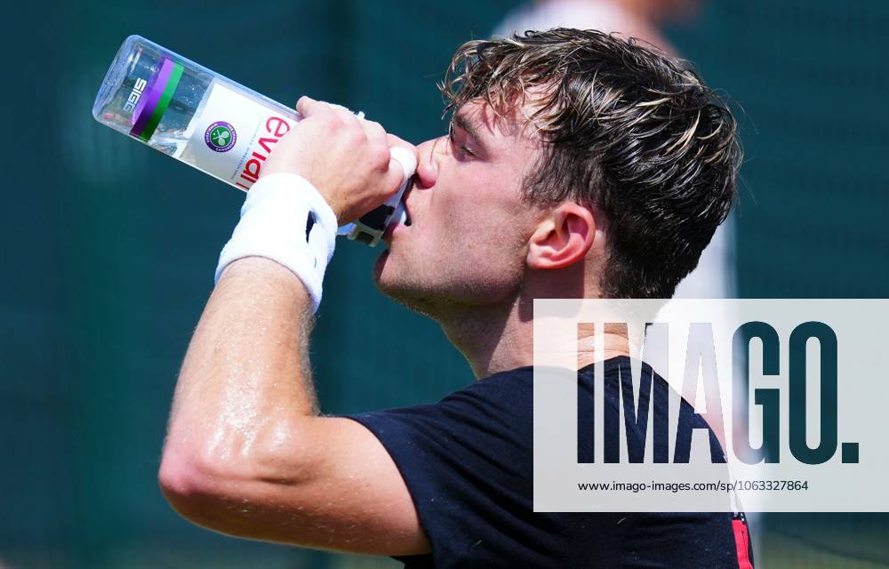 Jack Draper practices Wimbledon Tennis Championships, Sunday Practice, The All England Lawn Tennis and Croquet Club, London, UK - 29 Jun 2025London The All England Lawn Tennis and United Kingdom