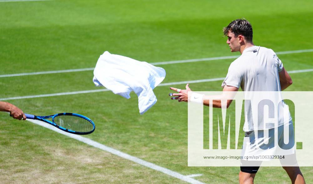 Jack Draper practices Wimbledon Tennis Championships, Sunday Practice, The All England Lawn Tennis and Croquet Club, London, UK - 29 Jun 2025London The All England Lawn Tennis and United Kingdom
