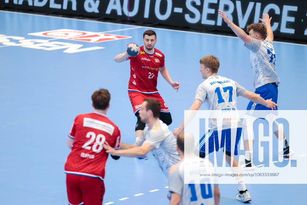 2 Handball Bundesliga, Catch-up match, TuSEM Essen Dessau Rosslauer HV 06, Dennis Szczesny TuSEM Essen , Essen Sporthalle Am Hallo NRW Germany xRHR FOTO DEx