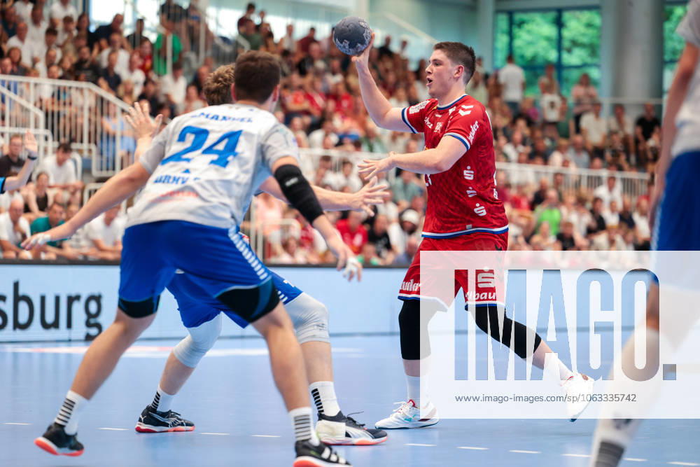 2 Handball Bundesliga, Catch-up match, TuSEM Essen Dessau Rosslauer HV 06, Luis Buschhaus TuSEM Essen , Essen Sporthalle Am Hallo NRW Germany xRHR FOTO DEx