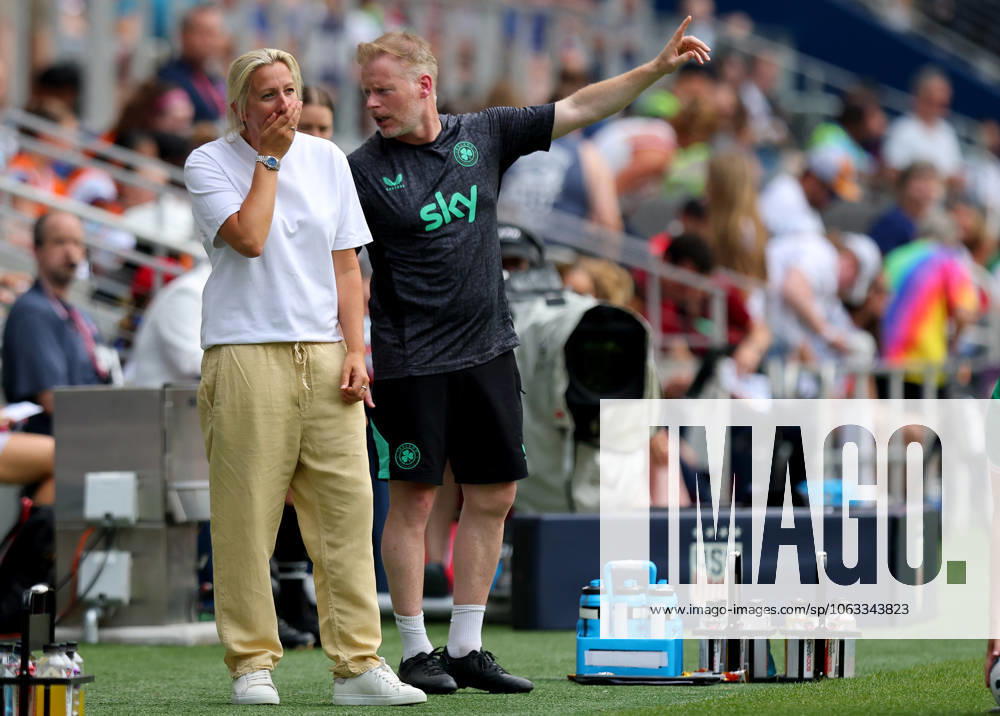Women s International Friendly, Länderspiel, Nationalmannschaft TQL Stadium, Ohio 29 6 2025 United States vs Republic of Ireland Ireland s Head Coach Carla Ward Carla Ward 29 6 2025