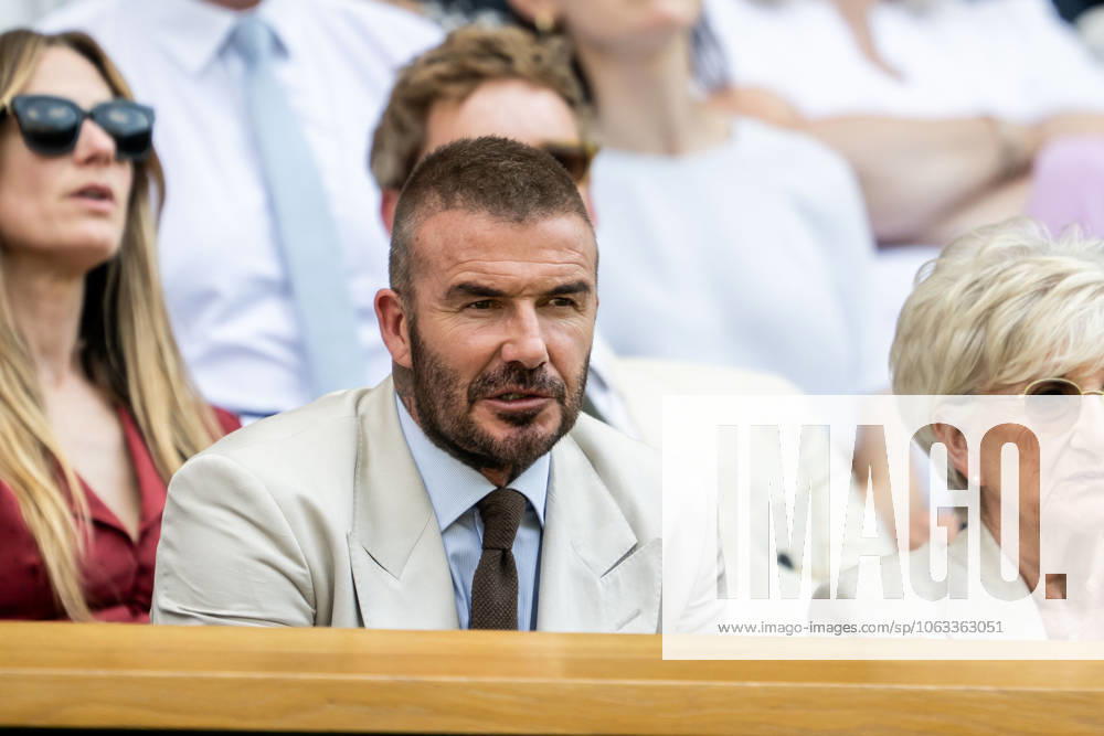Sir David Beckham during day 1 of Wimbledon on June 30, 2025 in London Photo Petter Arvidson BILDBYRAN kod PA PA1043 tennis wimbledon day 1 bbeng