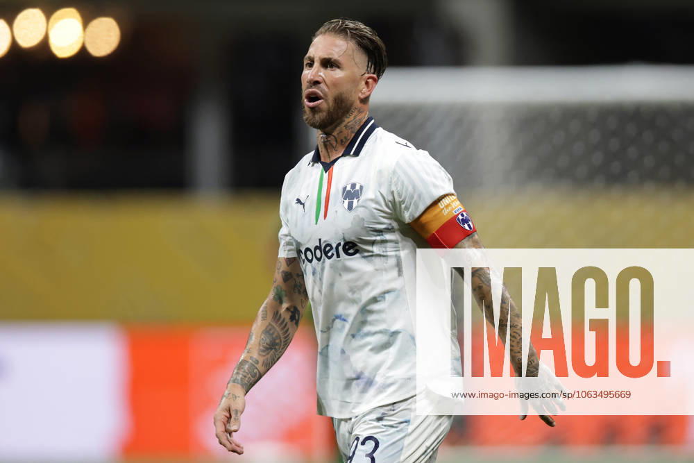 Atlanta, USA, 1st July 2025. Sergio Ramos of CF Monterrey reacts during the Borussia Dortmund vs CF Monterrey FIFA Club World Cup match at Mercedes Benz Stadium, Atlanta. Picture credit should read: Jonathan Moscrop Sportimage . SPI_176_JM_BORUSSIA_MONTERREY_ SPI-3997-0176