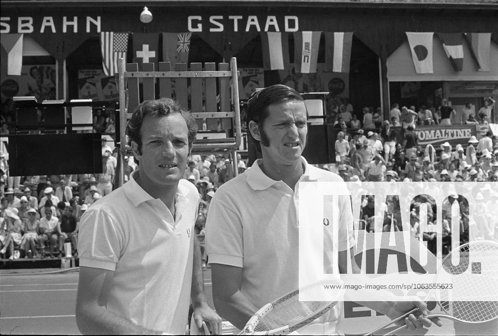 Swiss Open Gstaad 1971: Tom Okker, Roy Emerson Swiss Open Gstaad 1971: Tom Okker, Roy Emerson 30144585