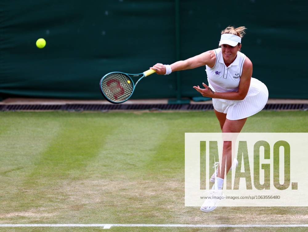 Anastasia Pavlyuchenkova during her third round match Wimbledon Tennis Championships, Day 5, The All England Lawn Tennis and Croquet Club, London, UK - 04 Jul 2025London The All England Lawn Tennis and United Kingdom