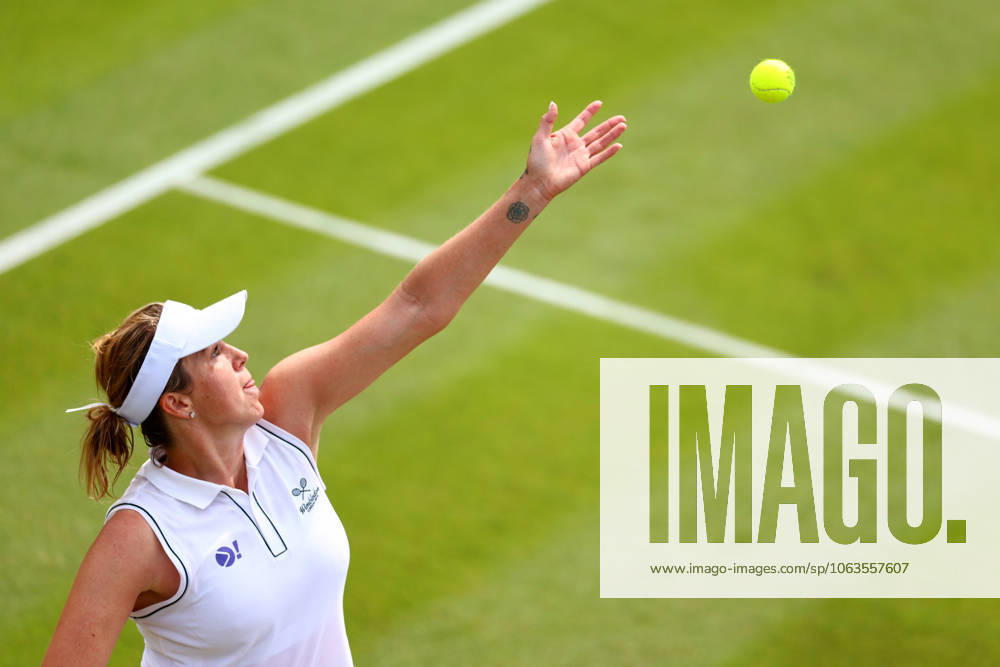 Anastasia Pavlyuchenkova during her third round match Wimbledon Tennis Championships, Day 5, The All England Lawn Tennis and Croquet Club, London, UK - 04 Jul 2025London The All England Lawn Tennis and United Kingdom
