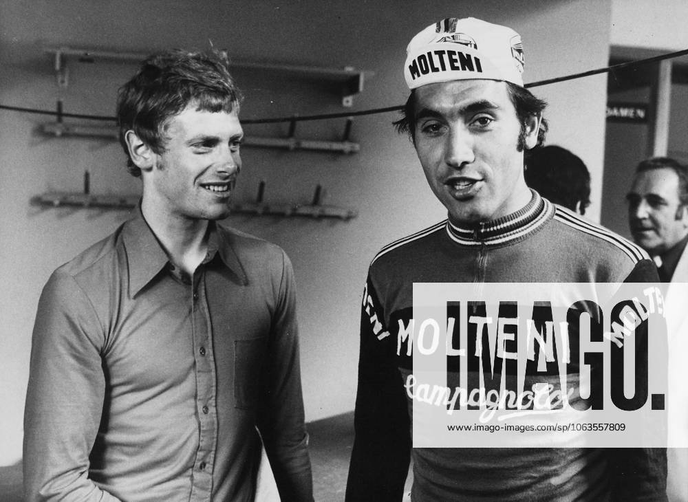 Roland Salm and Eddy Merckx, 1975 Roland Salm and Eddy Merckx, 1975 41216117