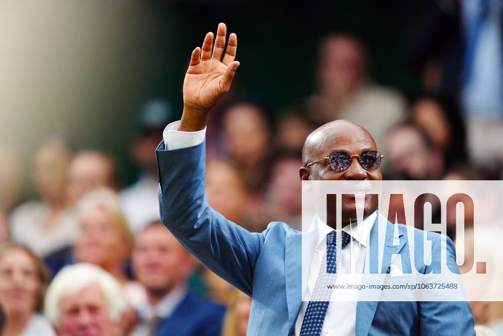 Brian Lara in the Royal Box on Centre Court Wimbledon Tennis Championships, Day 7, The All England Lawn Tennis and Croquet Club, London, UK - 06 Jul 2025London The All England Lawn Tennis and United Kingdom