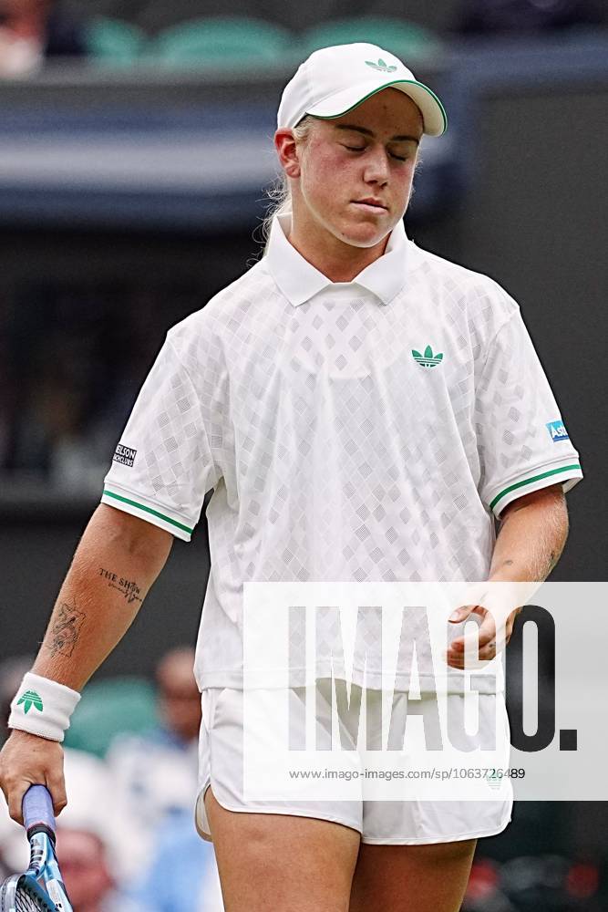 Sonay Kartal dejected during her fourth round match Wimbledon Tennis Championships, Day 7, The All England Lawn Tennis and Croquet Club, London, UK - 06 Jul 2025London The All England Lawn Tennis and United Kingdom