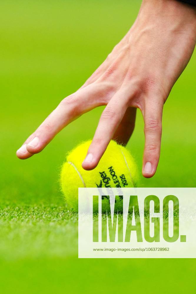 Tennis ball Wimbledon Tennis Championships, Day 7, The All England Lawn Tennis and Croquet Club, London, UK - 06 Jul 2025London The All England Lawn Tennis and United Kingdom
