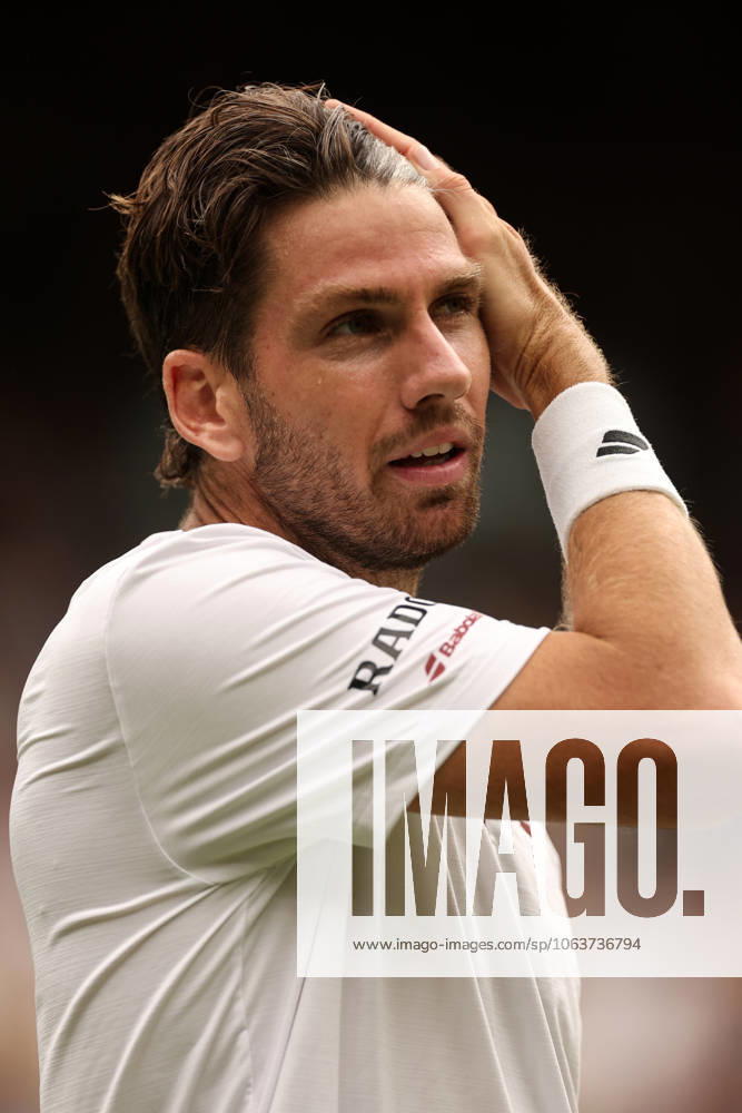 Cameron Norrie during his fourth round match Wimbledon Tennis Championships, Day 7, The All England Lawn Tennis and Croquet Club, London, UK - 06 Jul 2025London The All England Lawn Tennis and United Kingdom