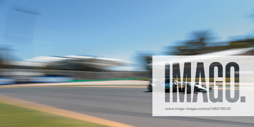 Lewis Hamilton (GBR) 44 from the Mercedes AMG Petronas F1 Team exits turn 3 at the 2015 Australian Formula One Grand Prix at Albert Park, Melbourne, Australia. Sydney Low Cal Media