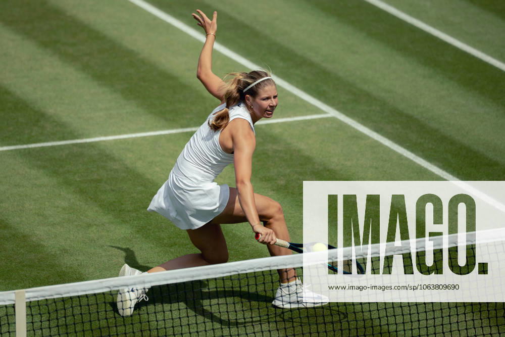Wimbledon Championships 2025 07 Jul 2025 Hannah Klugman in action at the Wimbledon Championships 2025 AELTC London Church Road, Wimbledon, London, United Kingdom Wimbledon England, UK NEWSPAPERS OUT