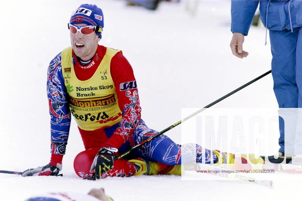 Skiing, World Cup, 10 km freestyle Björn Dählie, Norway