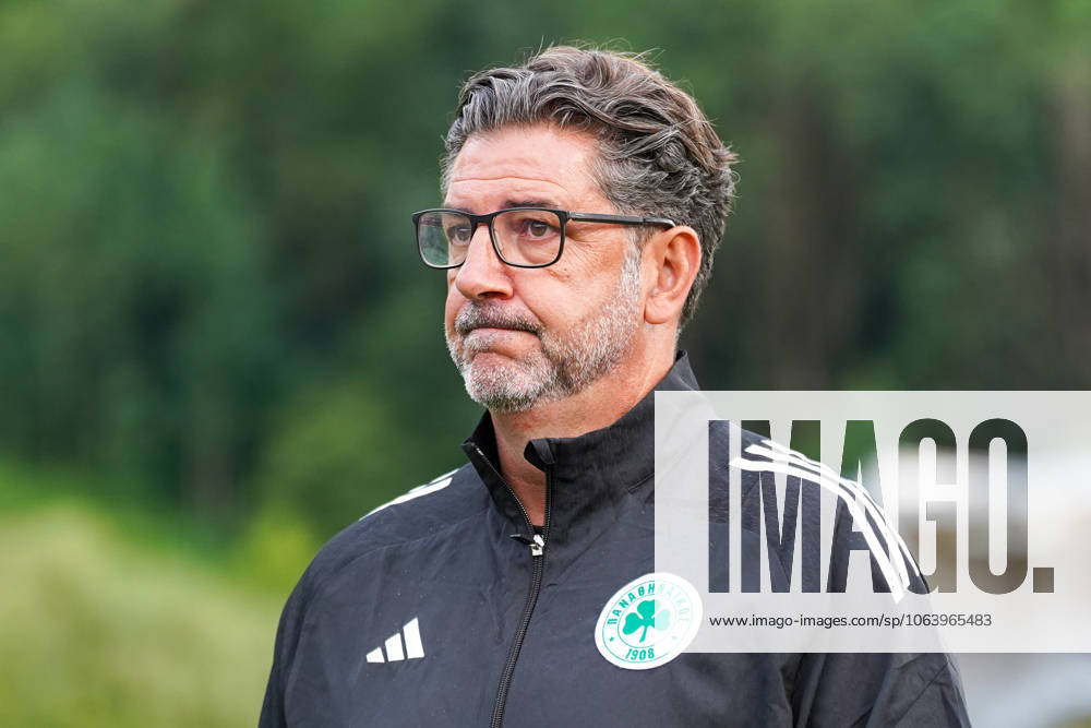 FC Schalke 04 training camp Neustift im Stubaital test match 09 07 2025 FC Schalke 04 vs Panathinaikos Athens Silberstadt Arena Schwaz, Austria Coach Rui Vitoria Panathinaikos