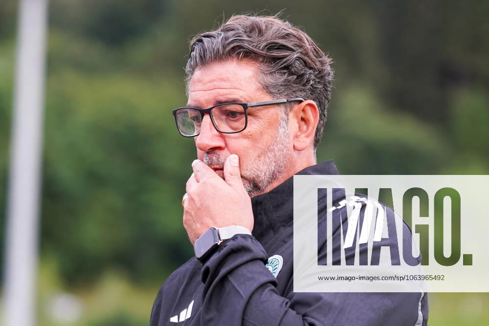 FC Schalke 04 training camp Neustift im Stubaital test match 09 07 2025 FC Schalke 04 vs Panathinaikos Athens Silberstadt Arena Schwaz, Austria Coach Rui Vitoria Panathinaikos