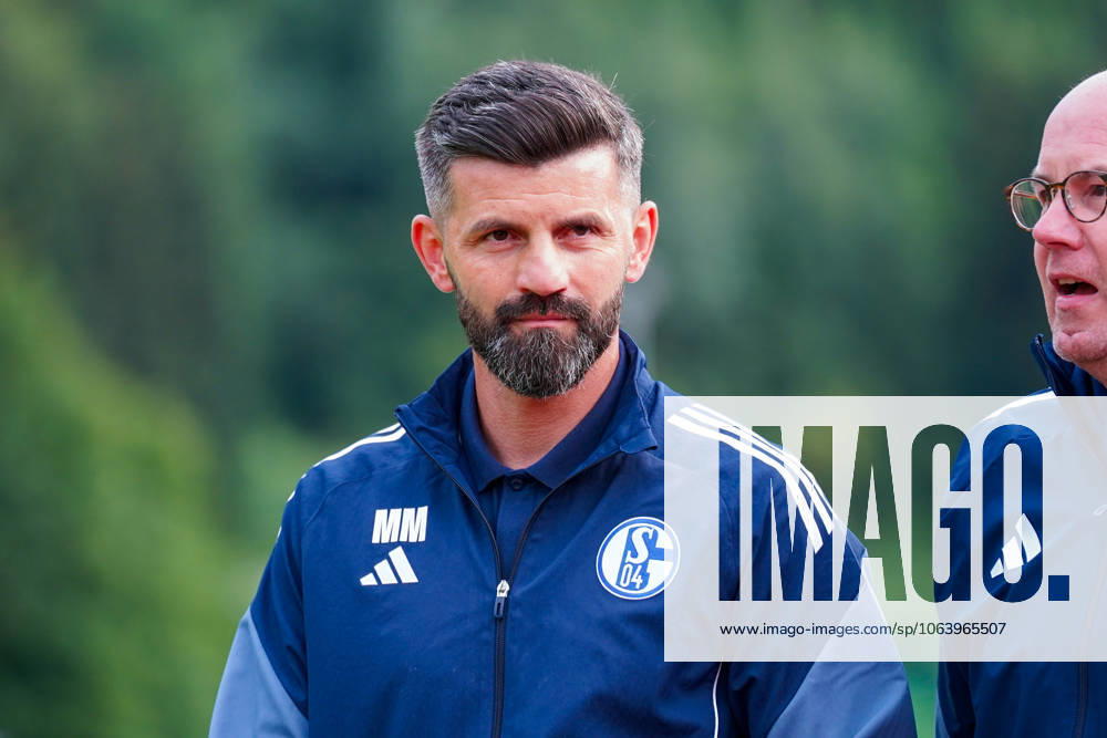 FC Schalke 04 training camp Neustift im Stubaital test match 09 07 2025 FC Schalke 04 vs Panathinaikos Athens Silberstadt Arena Schwaz, Austria Coach Miron Muslic Schalke 04