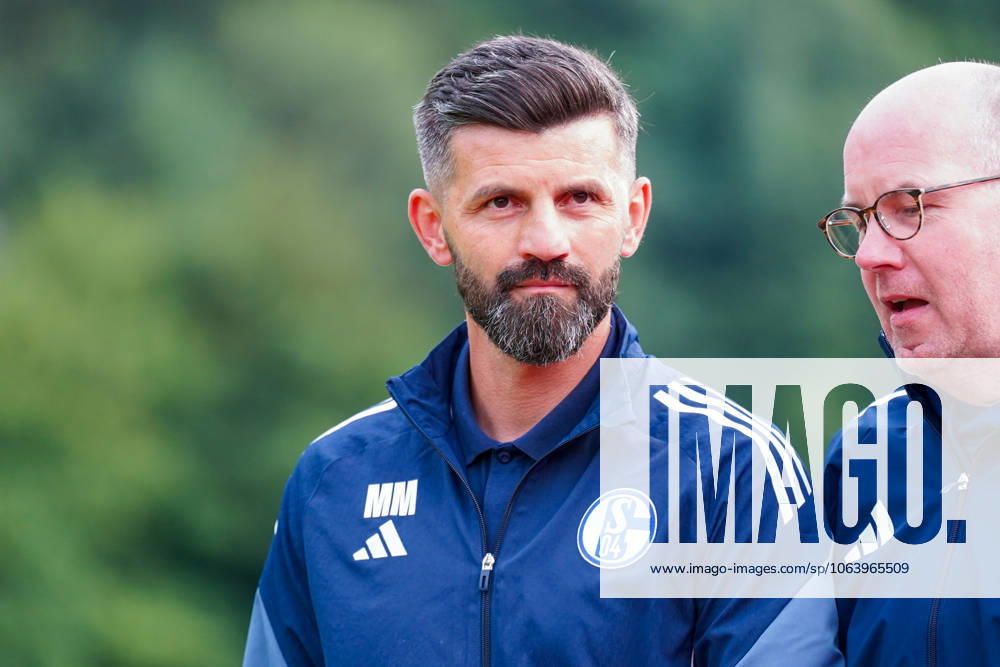 FC Schalke 04 training camp Neustift im Stubaital test match 09 07 2025 FC Schalke 04 vs Panathinaikos Athens Silberstadt Arena Schwaz, Austria Coach Miron Muslic Schalke 04